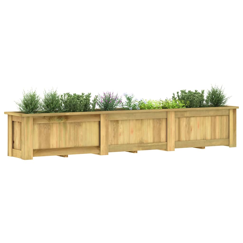 Hochbeet 100 x 50 x 50 cm Kiefernholz Imprägniert