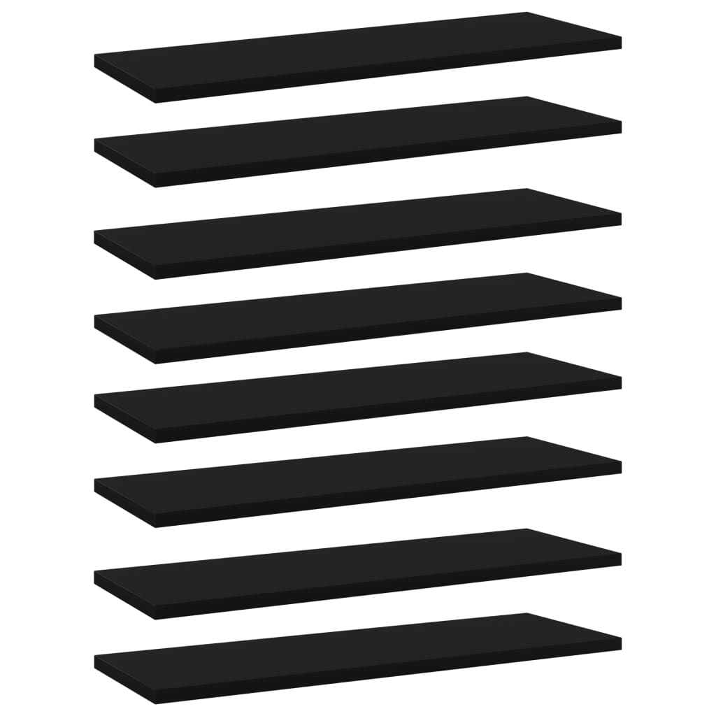 Bücherregal-Bretter 4 Stk. Weiß 40x10x1,5 cm Holzwerkstoff