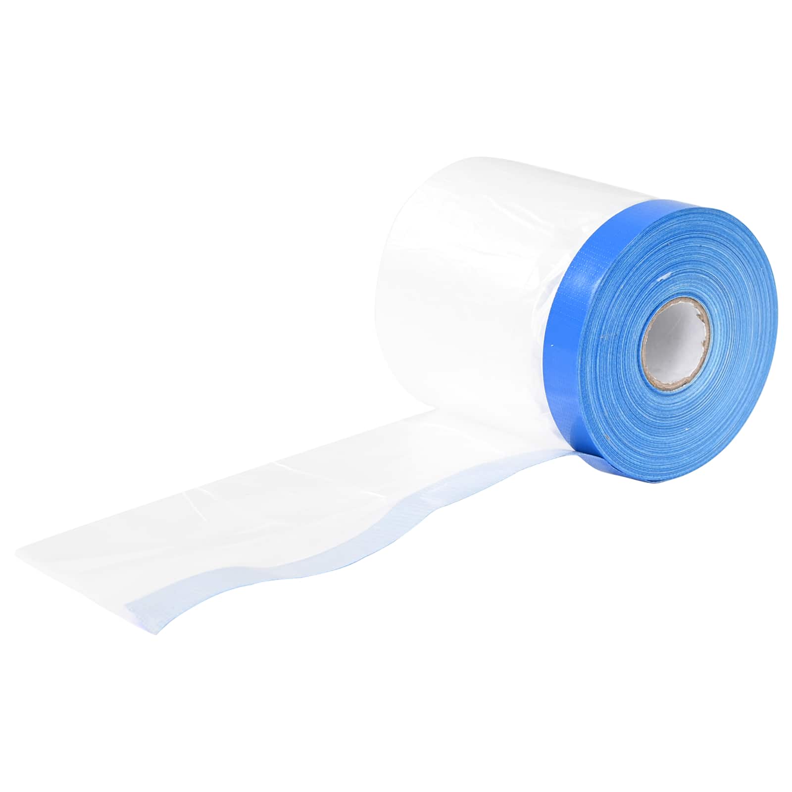 Abdeckfolie mit Klebeband 6 pcs Transparent und Blau
