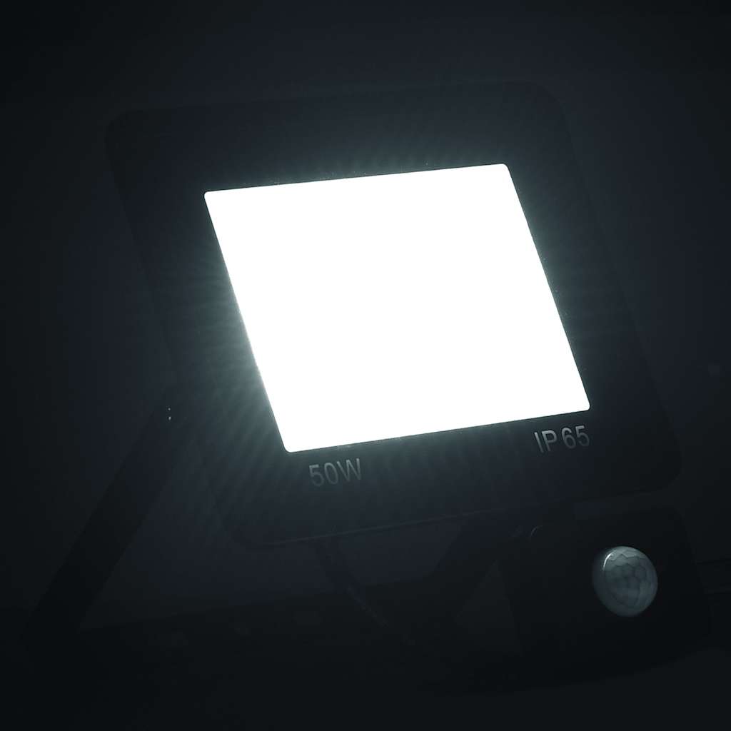 LED-Fluter mit Sensor 10W Warmweiß