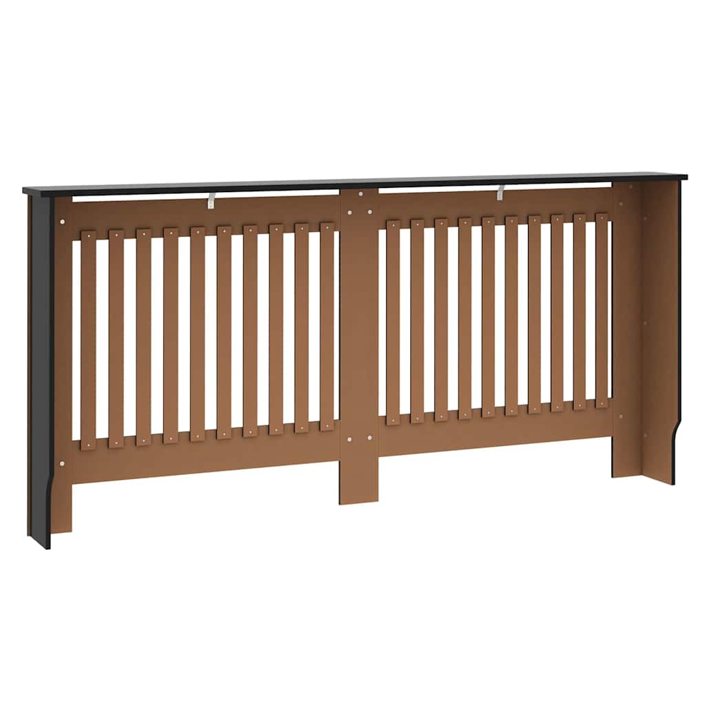 Holzwerkstoff Heizkörper-Abdeckung Heizkörperverkleidung 112 cm, weiß