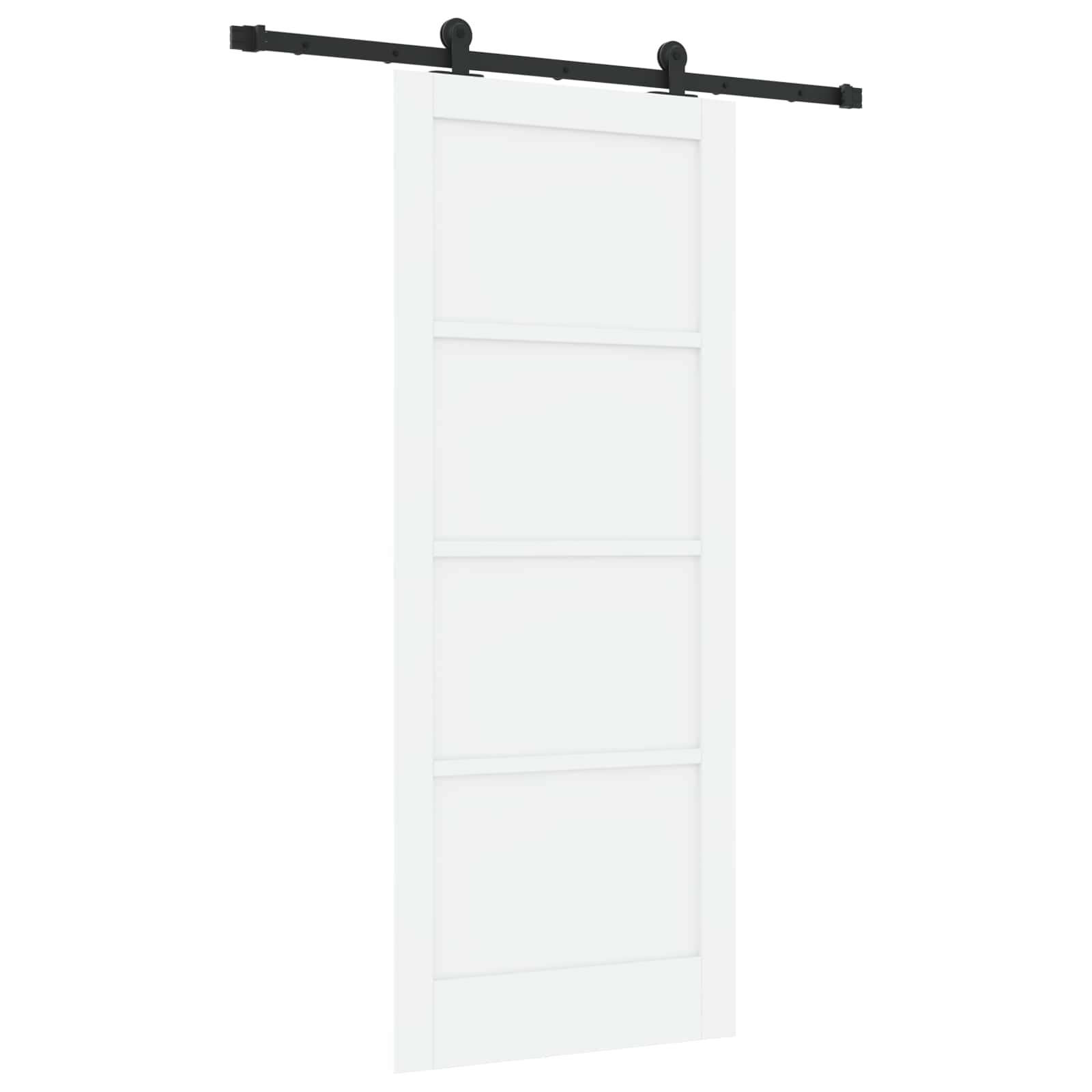 Schiebetür ORKDAL Natur 61 x 198,5 cm Massives Kiefernholz