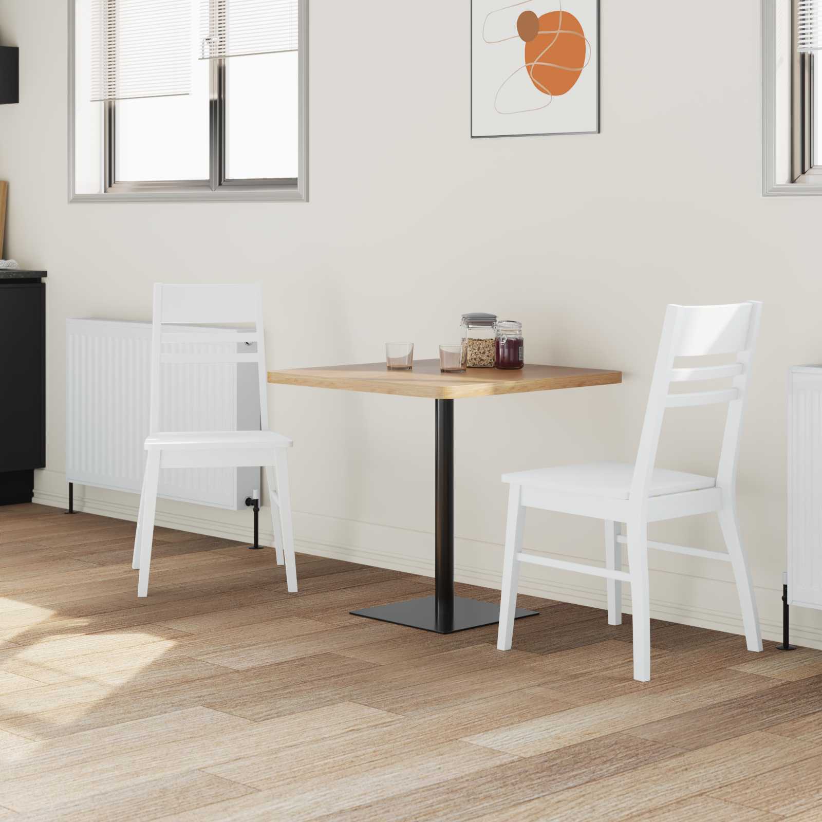 Esszimmerstühle 2 pcs Hellbraun 43 x 54 x 89 cm
