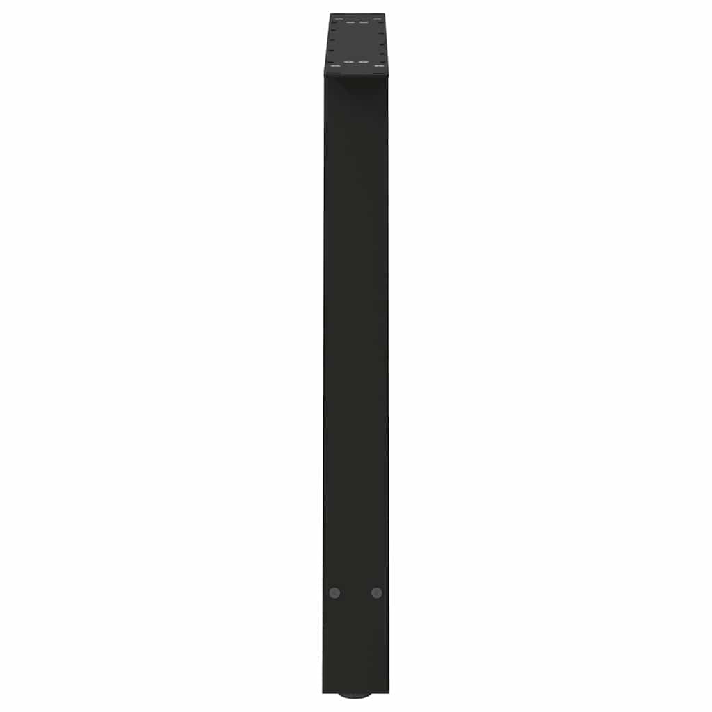Couchtischbeine A-Form 2 Stk. 30x(30-31) cm Stahl