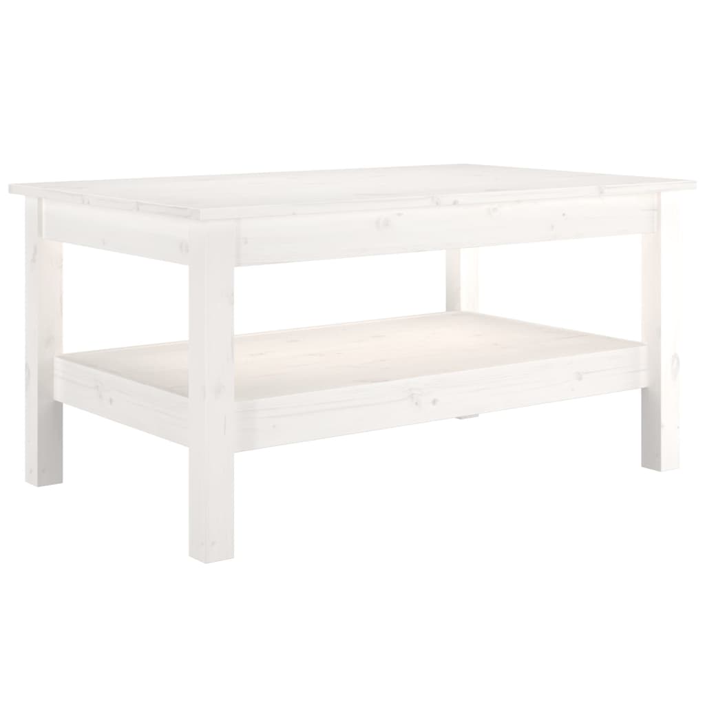 Couchtisch 45 x 45 x 40 cm Massivholz Kiefer