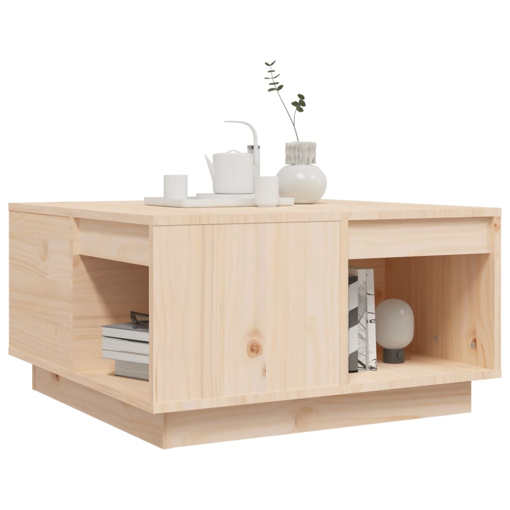 Couchtisch 100x101x40,5 cm Massivholz Kiefer