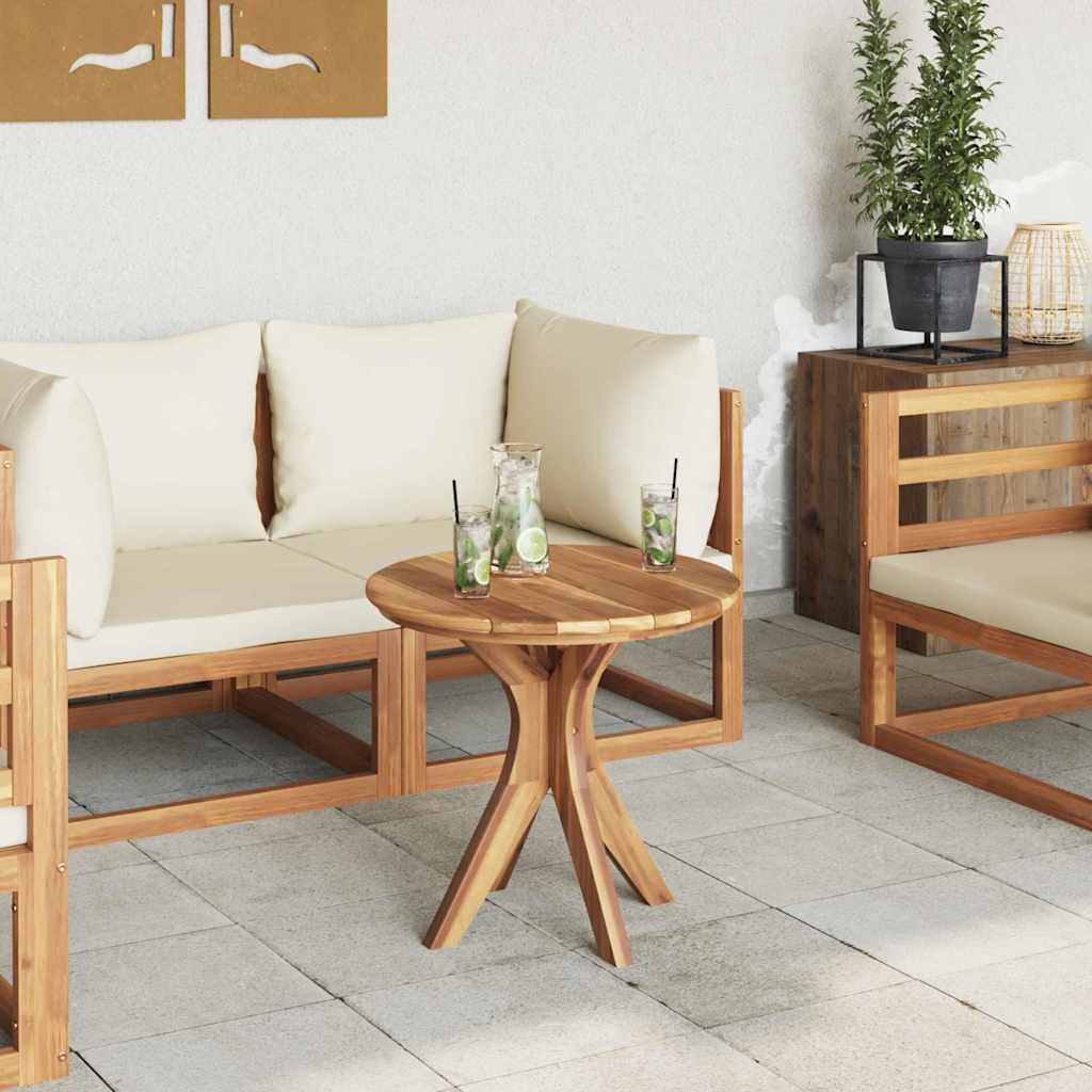 Beistelltisch Braun 40 x 40 x 41 cm Massivholz Teak