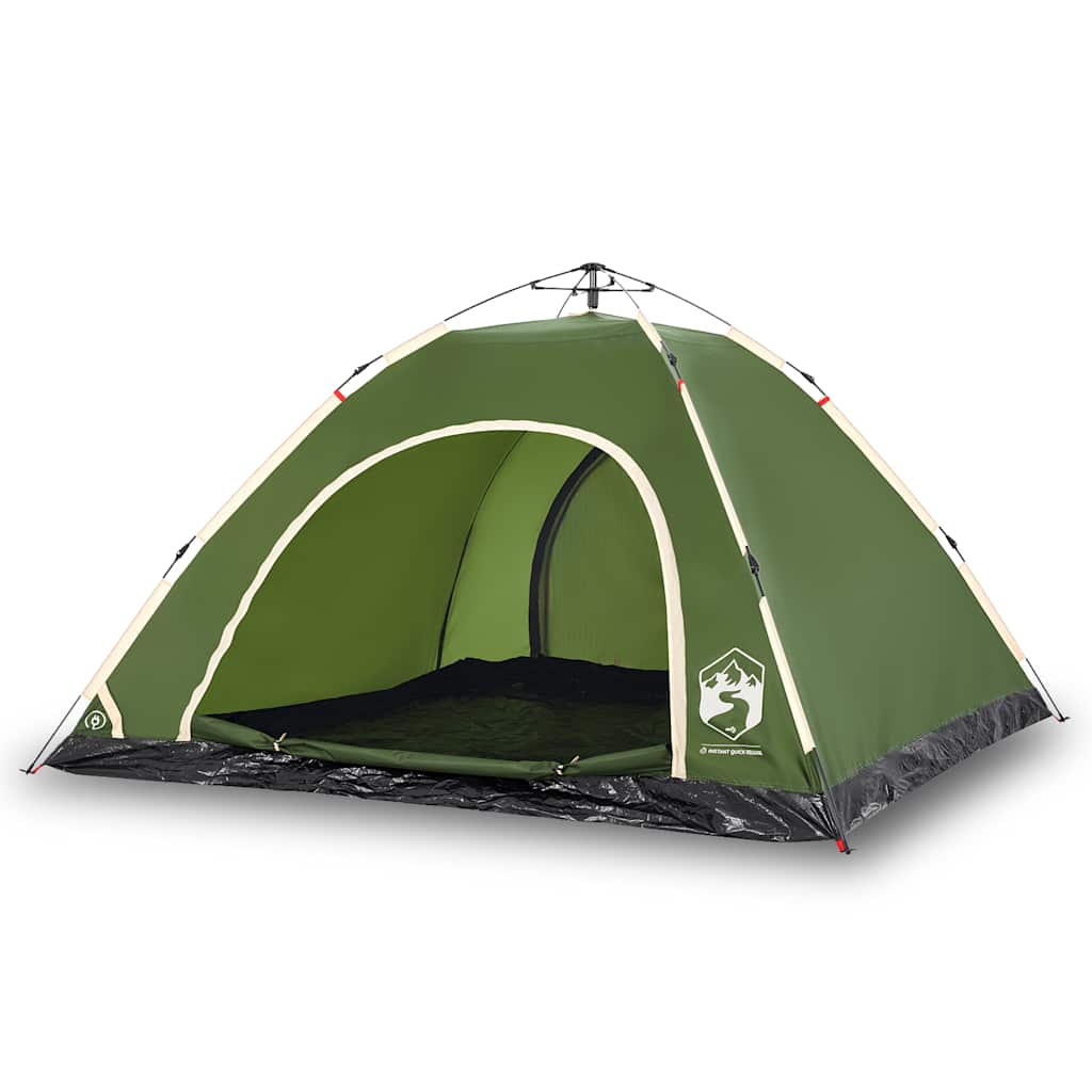 Campingzelt 2 Personen Grün Quick Release