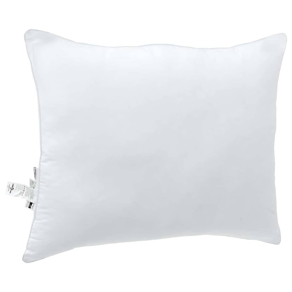 Kopfkissen Weiß 40 x 60 cm Baumwolle und Polyester