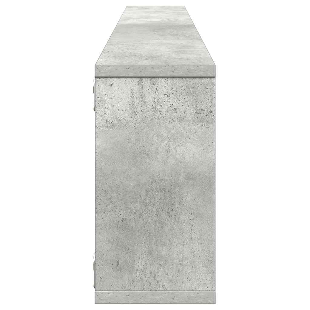Würfelregale 2 Stk. Weiß 30x15x30 cm