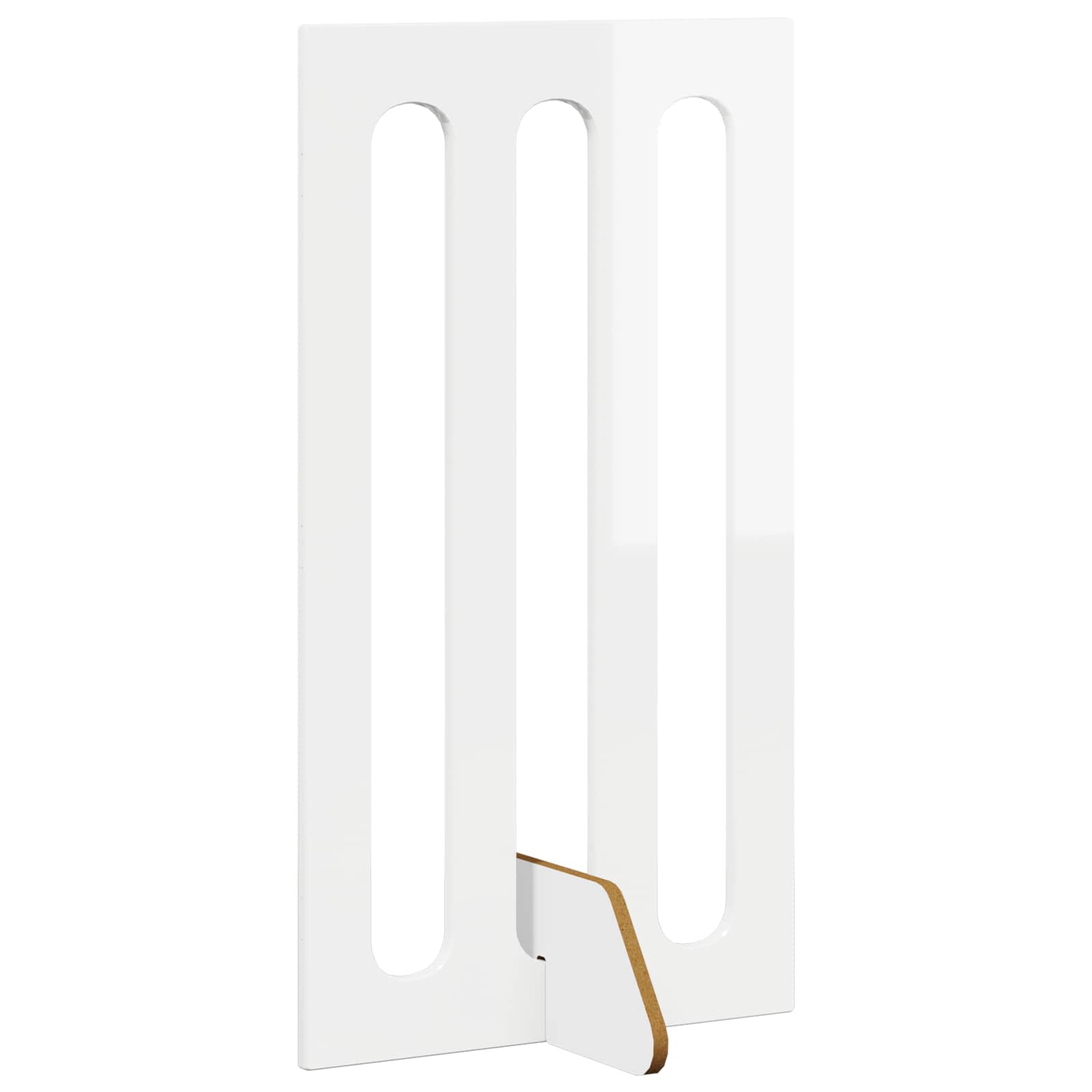Faltbarer Haustierzaun 2 pcs Weiß 100,5 x 38 x 70 cm