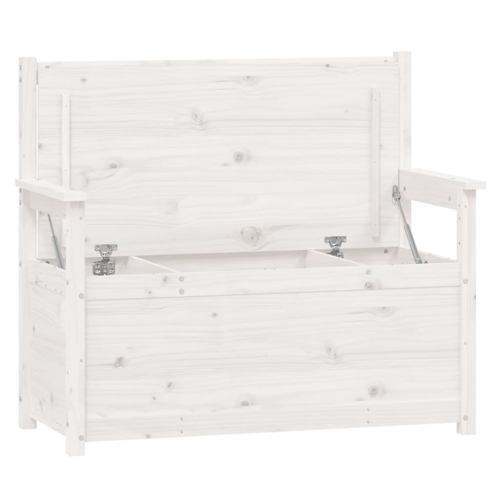 Sitzbank 112,5x51,5x96,5 cm Massivholz Kiefer