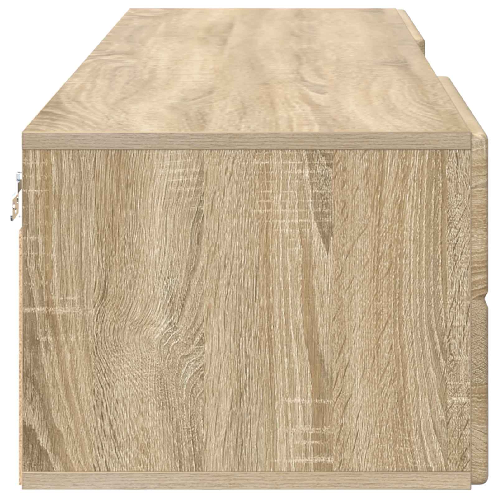 Highboard mit Regal FLORIN Weiß 60 x 35 x 182 cm Holzwerkstoff