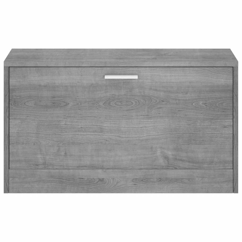Schuhbank Eiche 80x24x45 cm