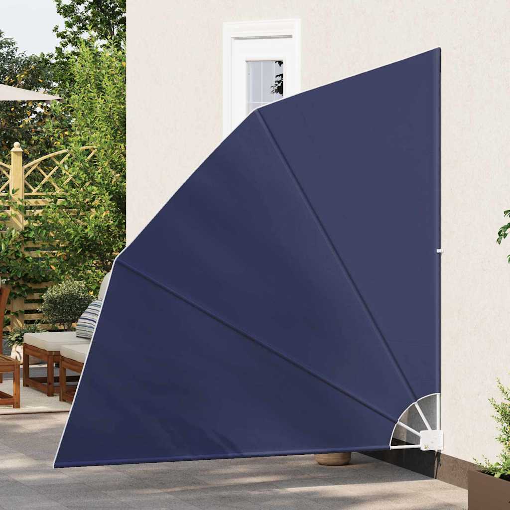Faltbarer Balkonfächer Grau 210×210 cm