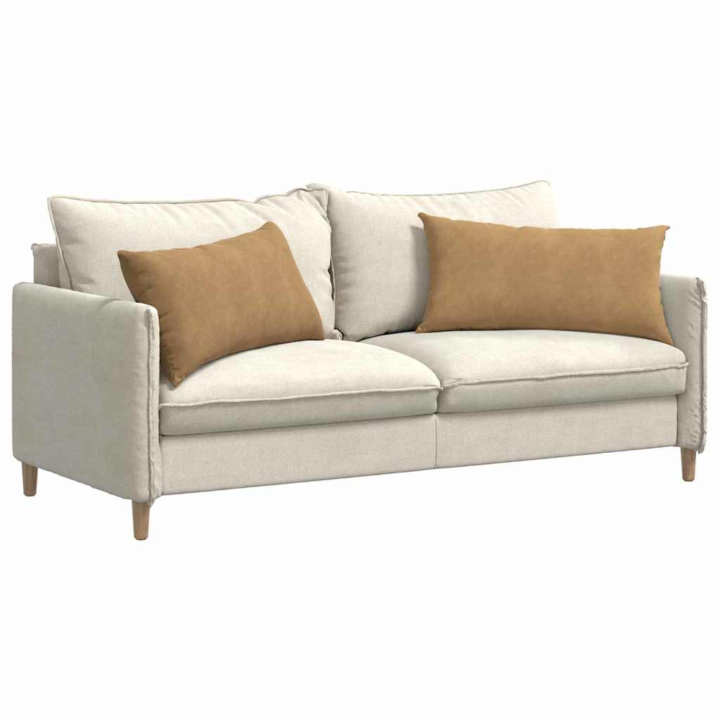 Sofakissen 2 Stück Blau 50 x 30 cm Cordstoff