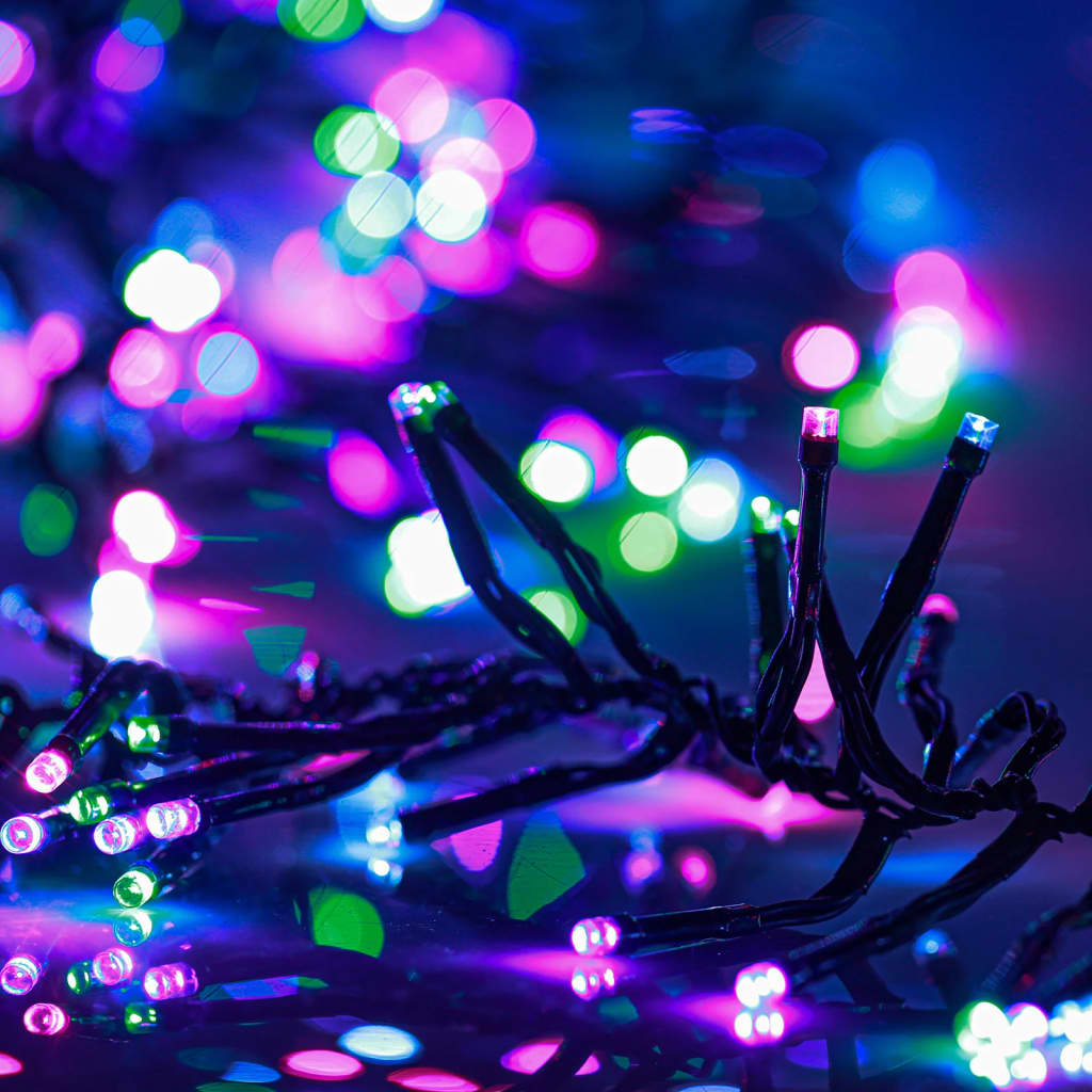 LED-Lichterkette mit 400 LEDs Warmweiß PVC