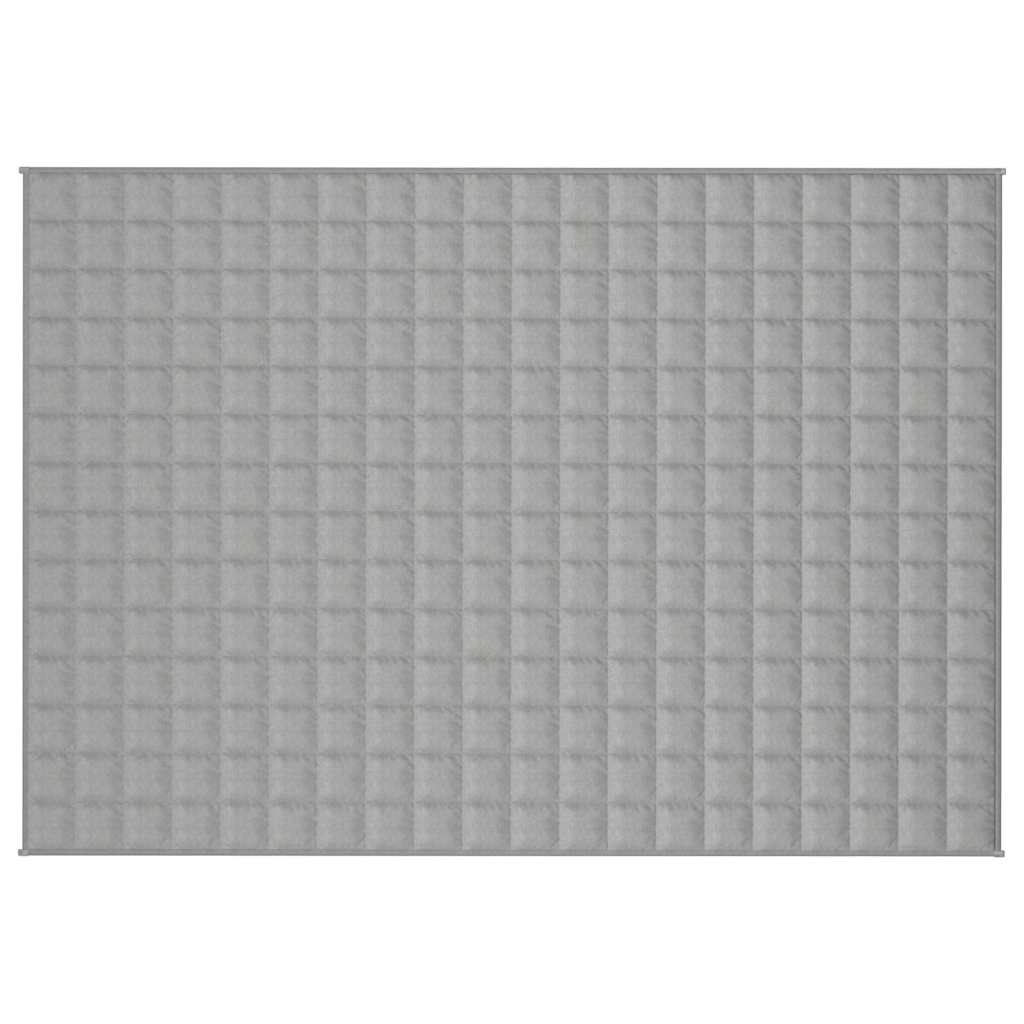 Gewichtsdecke Grau 122x183 cm 5 kg Stoff