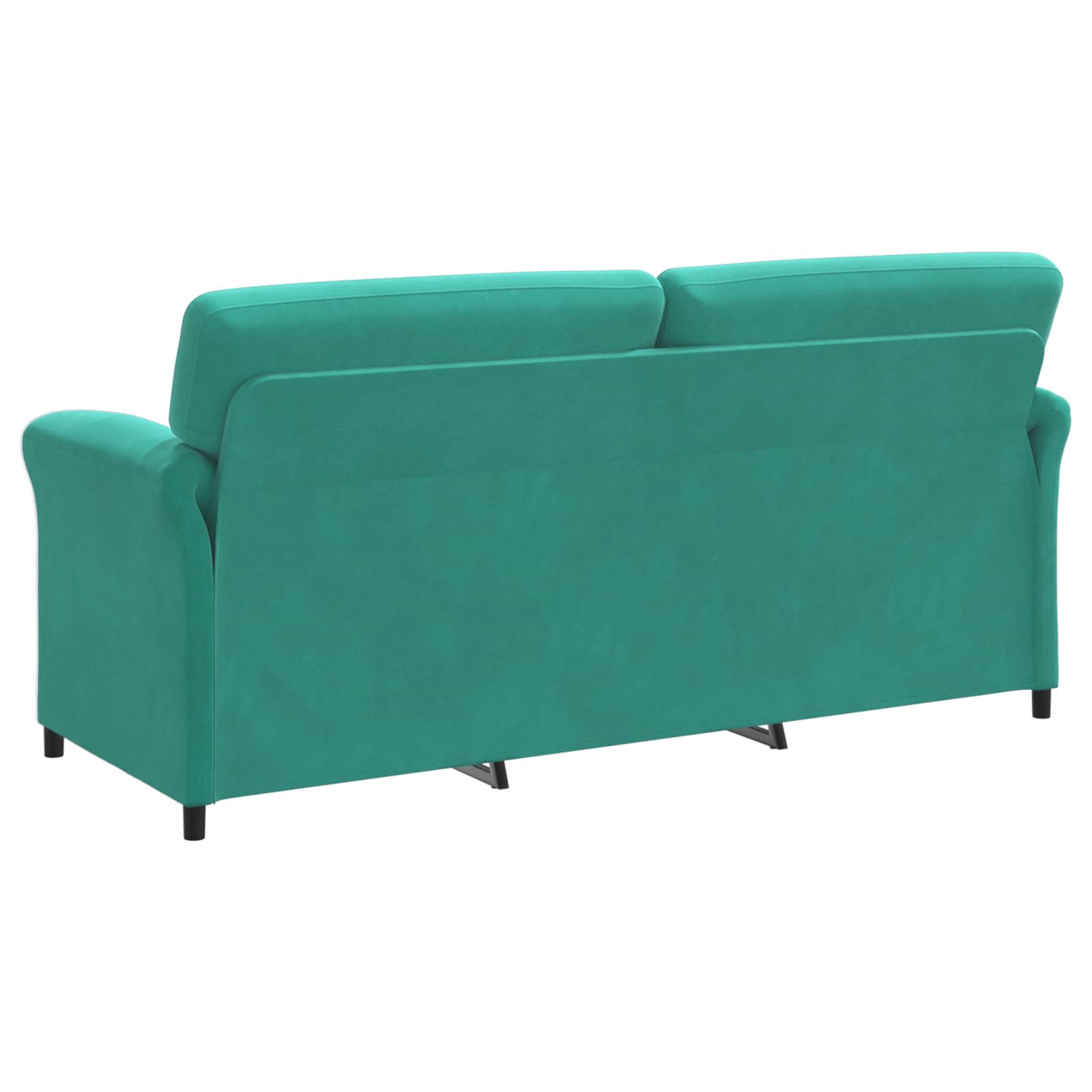 1-Sitzer Sofa Hellgrau 88 x 83 x 95 cm Samt