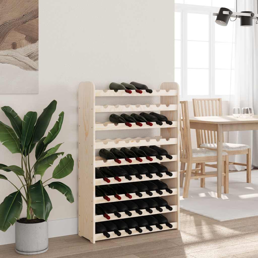Weinregal 33x25x37 cm Massivholz Kiefer