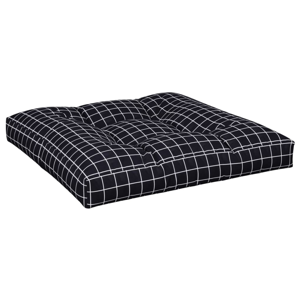 Palettenkissen Anthrazit 50x50x12 cm Stoff