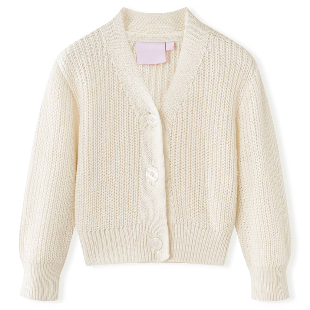 Kinder-Strickjacke Schneeweiß 116