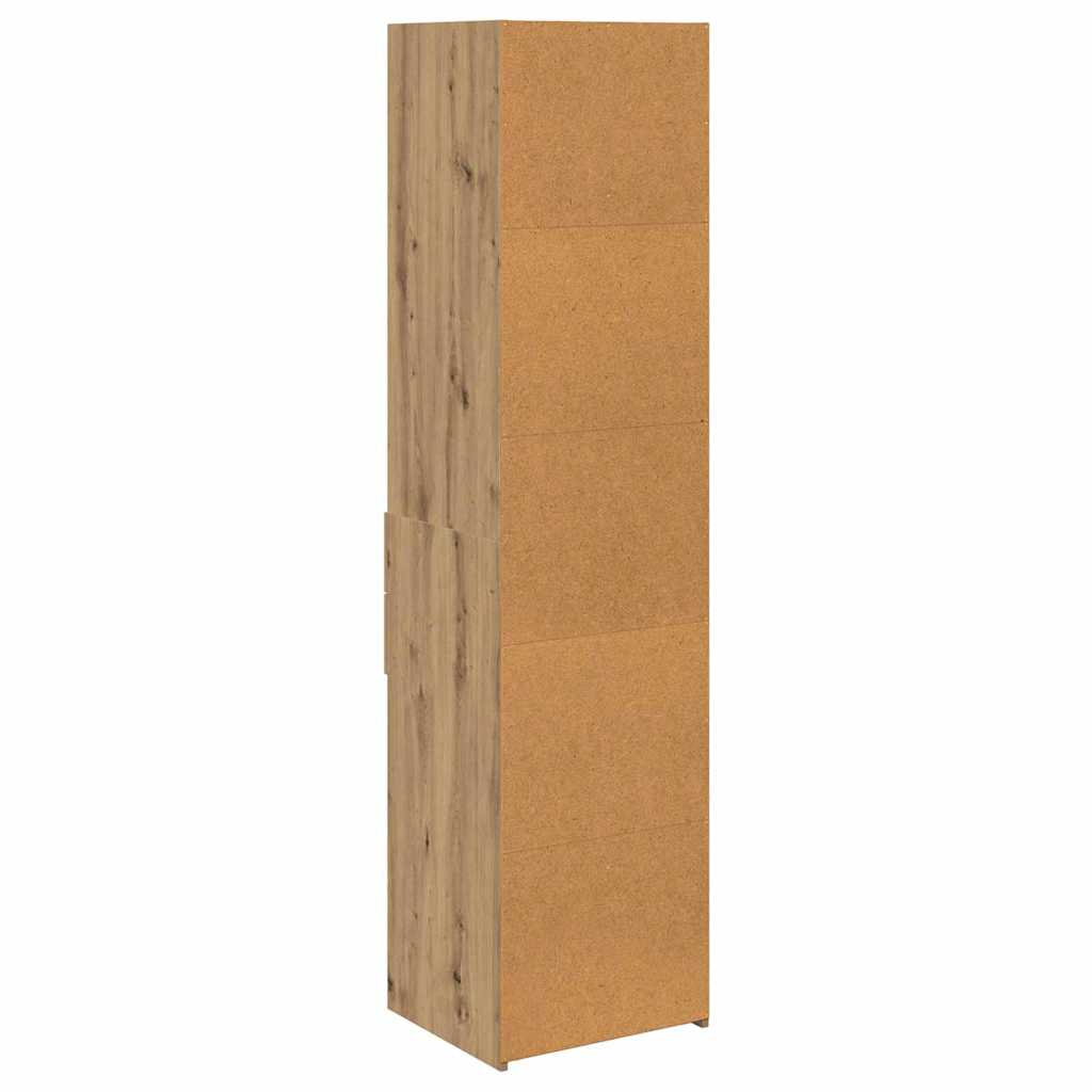 Highboard Altholz 45 x 42,5 x 185 cm Holzwerkstoff