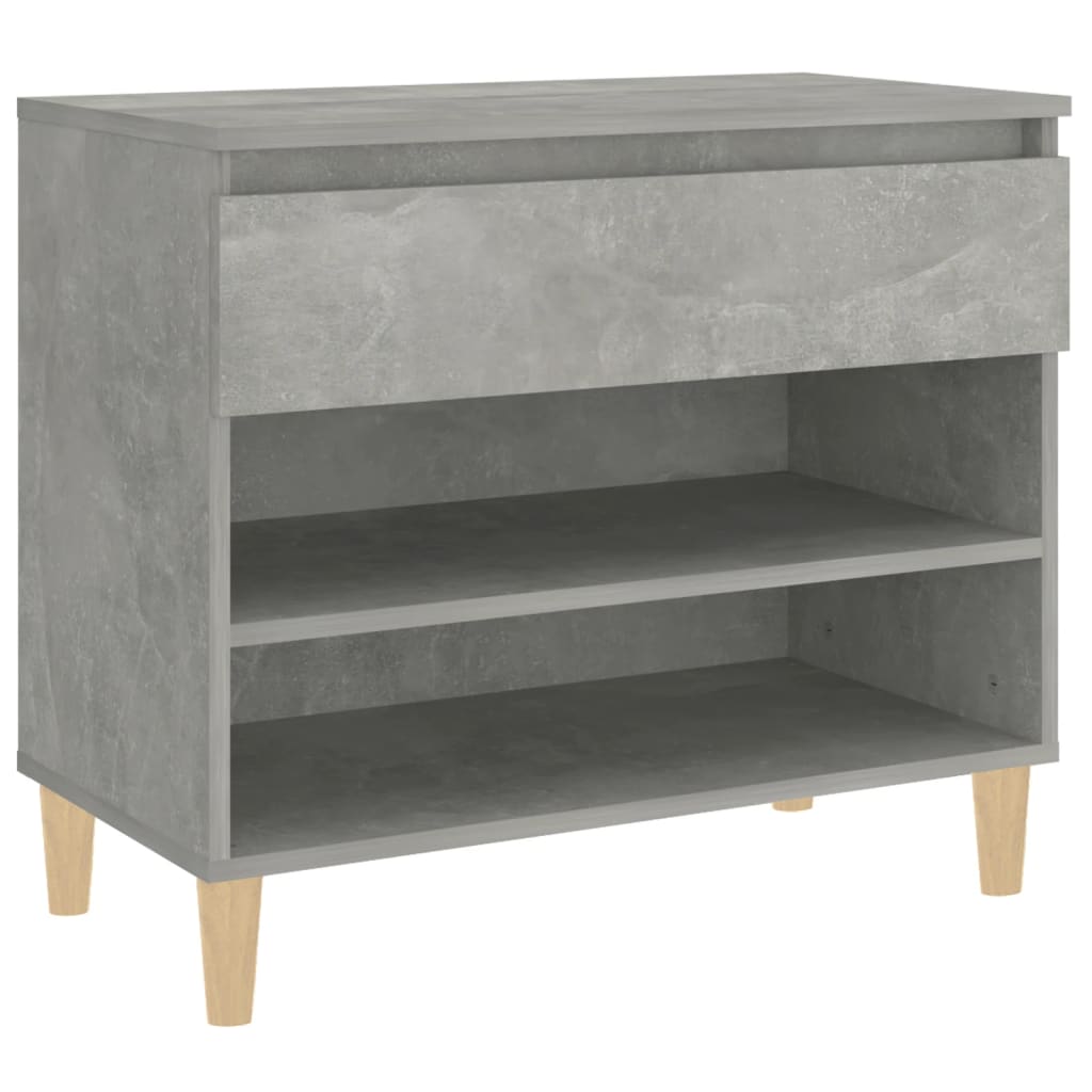 Schuhregal Weiß 70x36x60 cm Holzwerkstoff