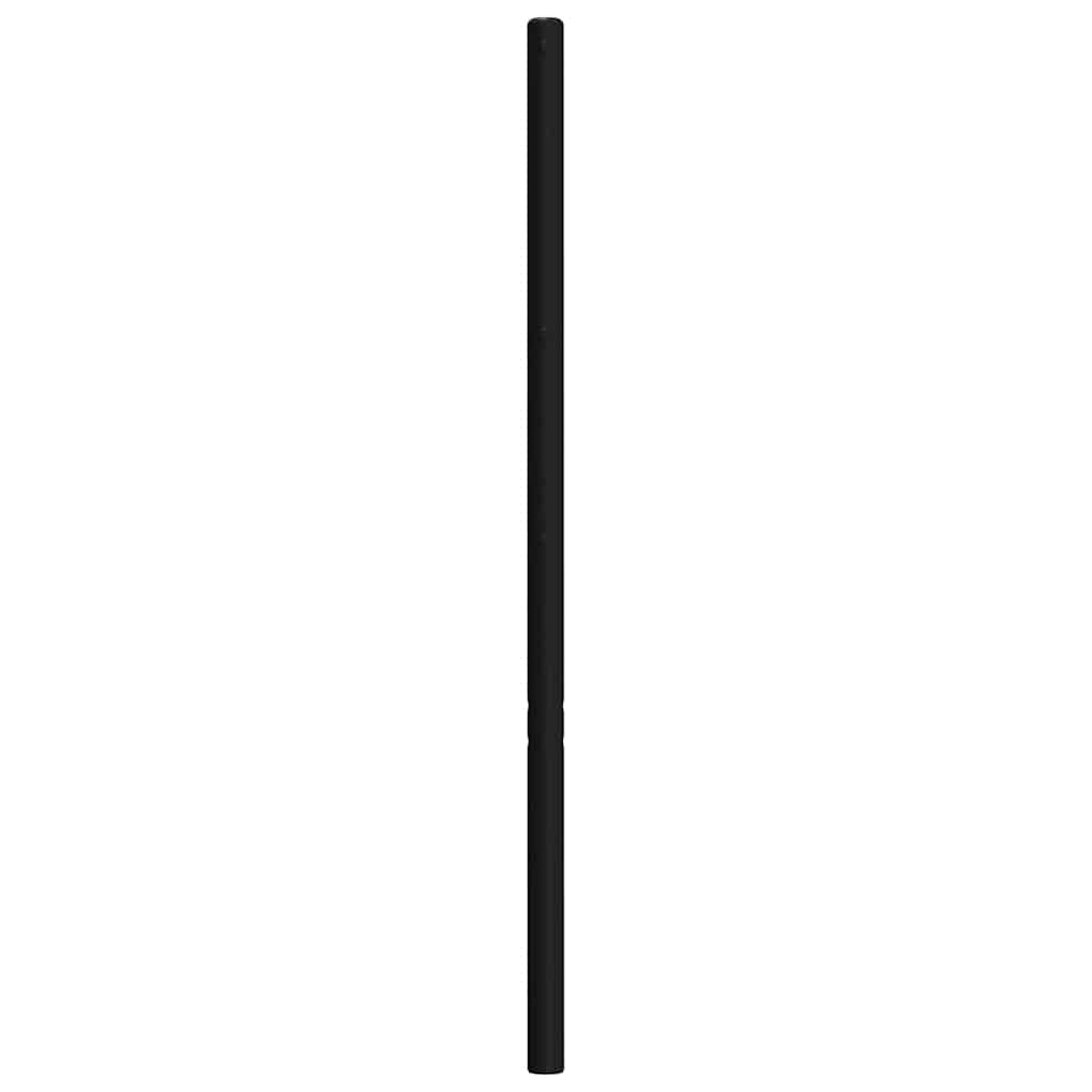 Ersatz-Kopfteil Metall Schwarz 100 cm