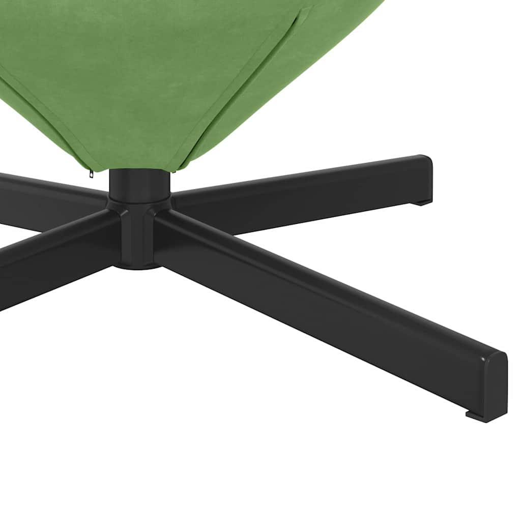 Eiersessel Blau 63 x 73 x 90 cm Samt