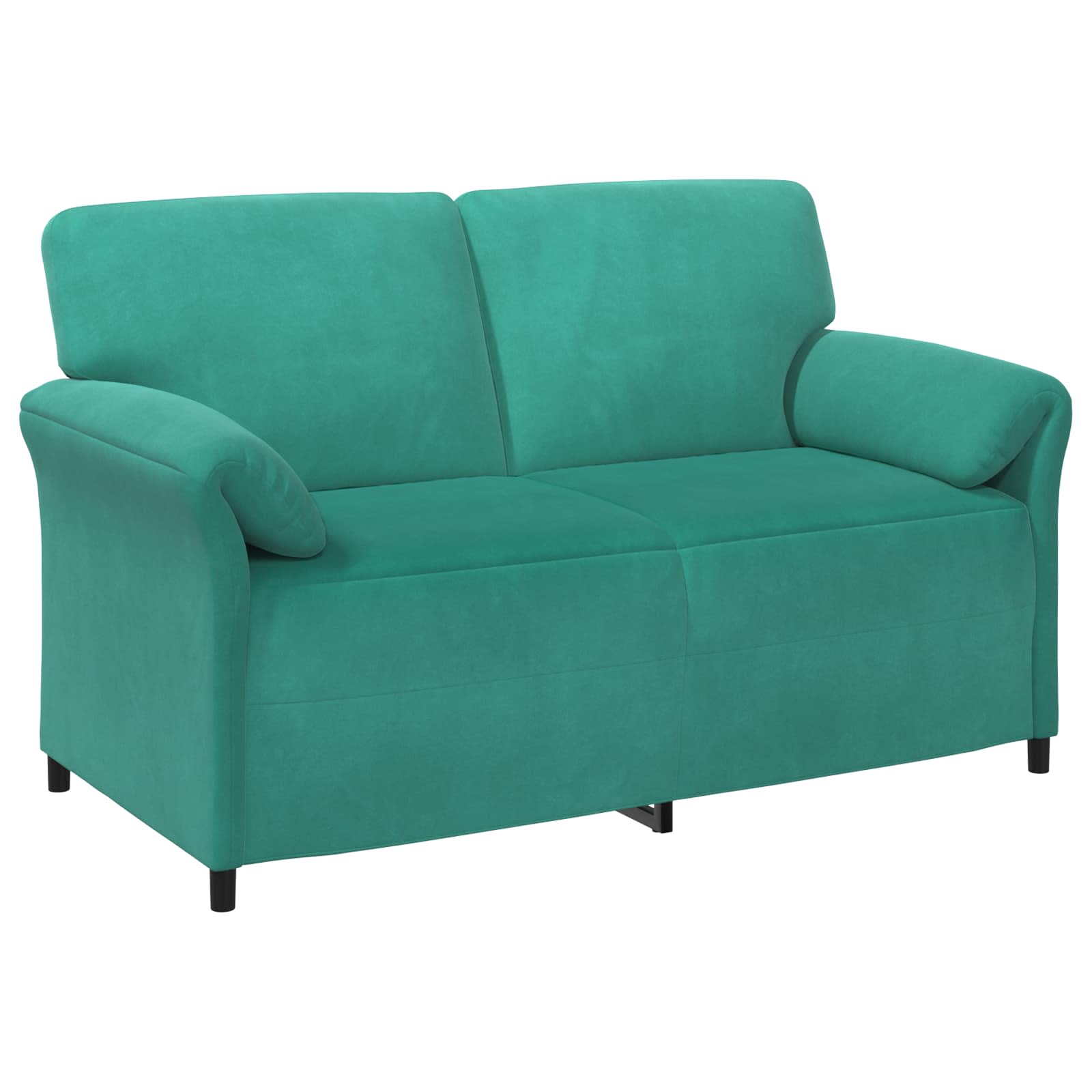 1-Sitzer Sofa Hellgrau 88 x 83 x 95 cm Samt