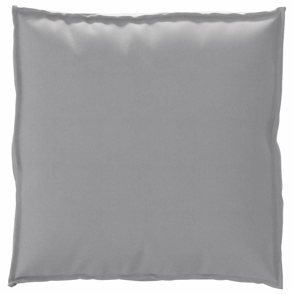 Kissen Anthrazit 70 x 70 x 12 cm Oxford-Stoff