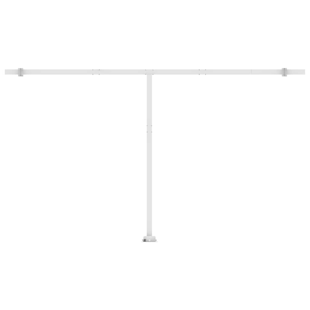 Standmarkise Manuell Einziehbar 300x250 cm Creme
