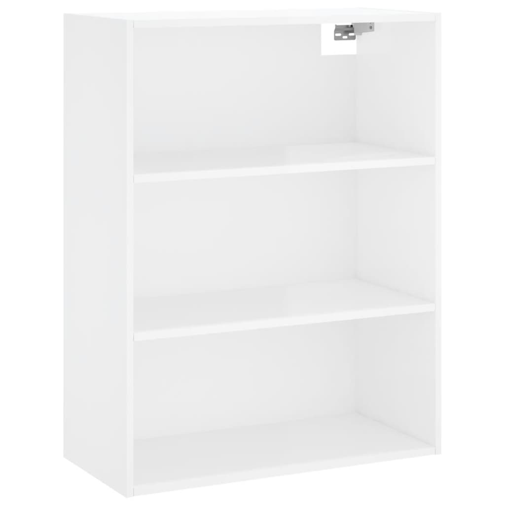 Highboard Betongrau 69,5x34x180 cm Holzwerkstoff