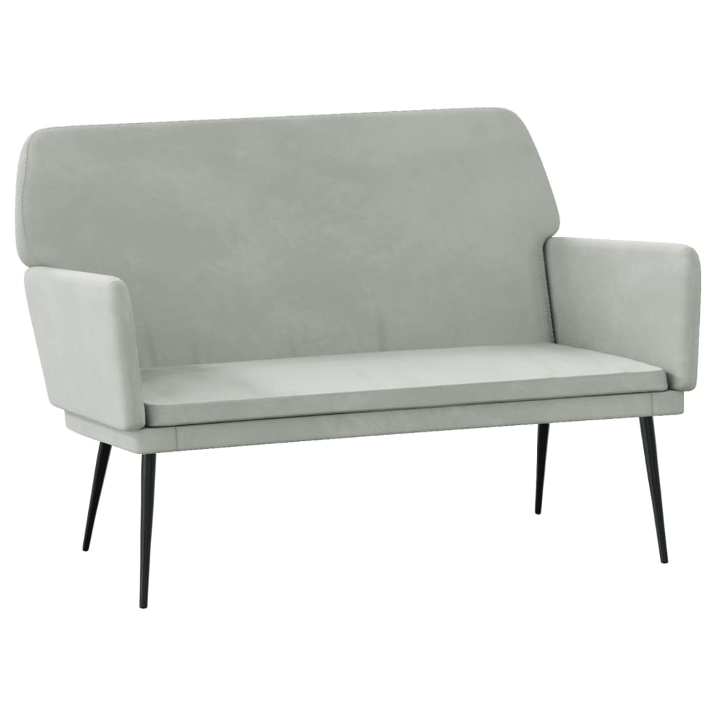 Sitzbank Dunkelgrün 108x79x79 cm Samt
