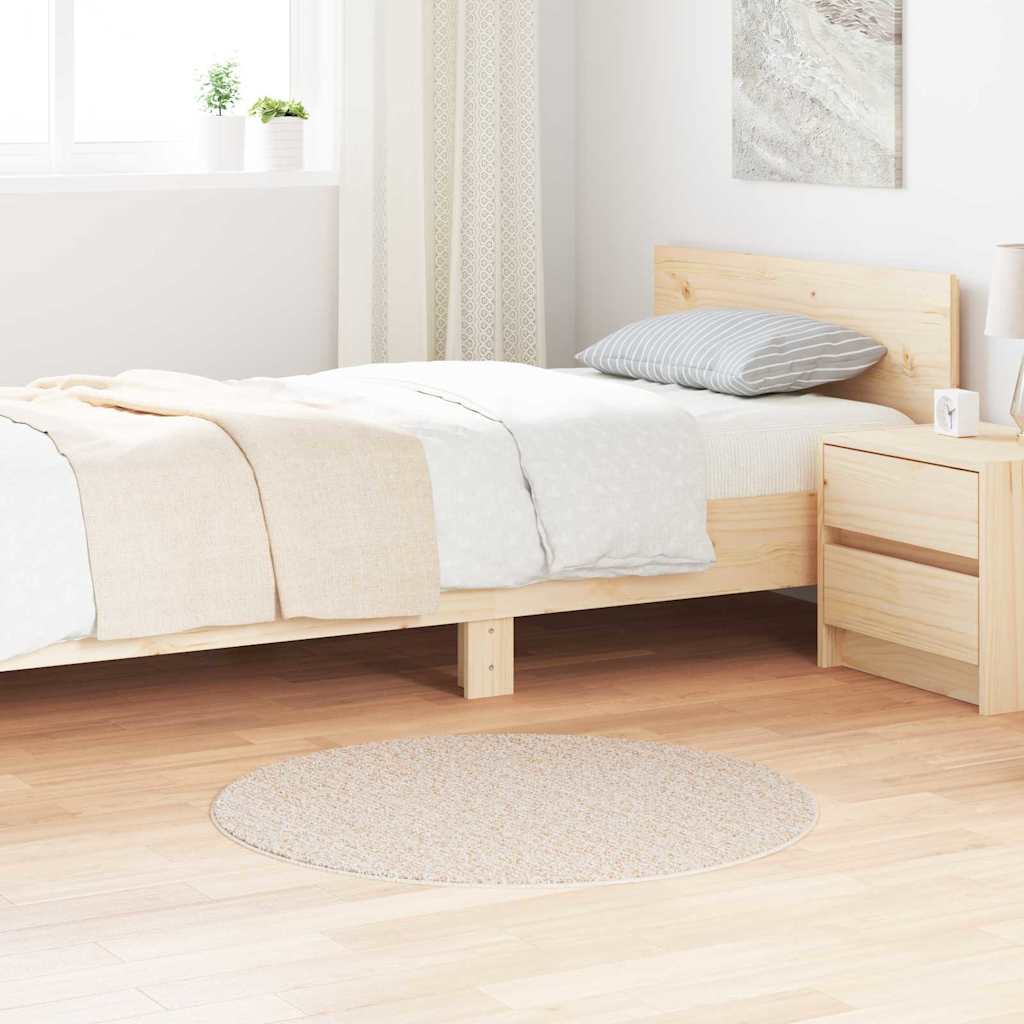 Anti-Rutsch Shaggy Teppich Dunkelgrau 200 x 200 cm PP