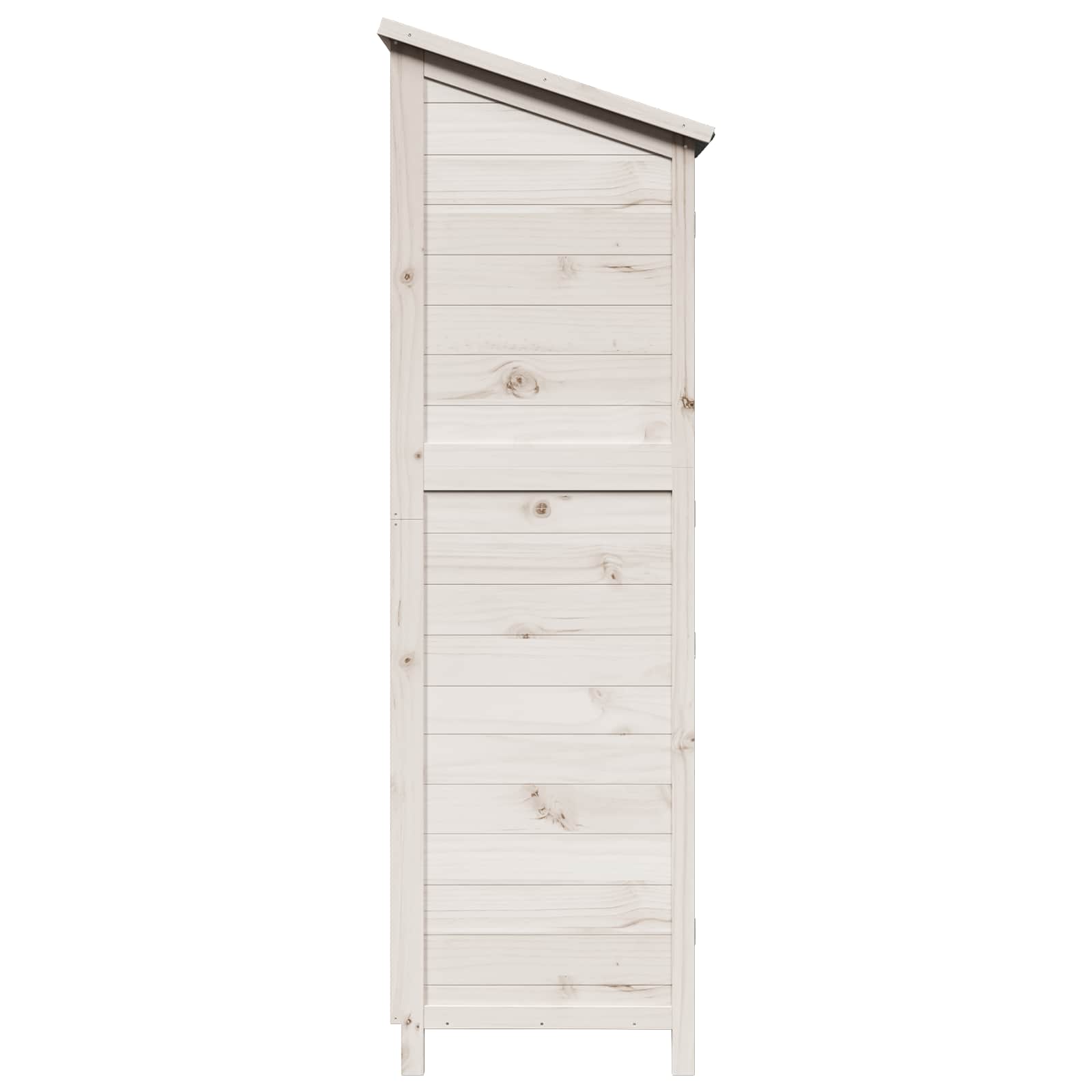 Gartenschuppen Natur 59 x 56 x 113,5 cm Massivholz aus Fichte