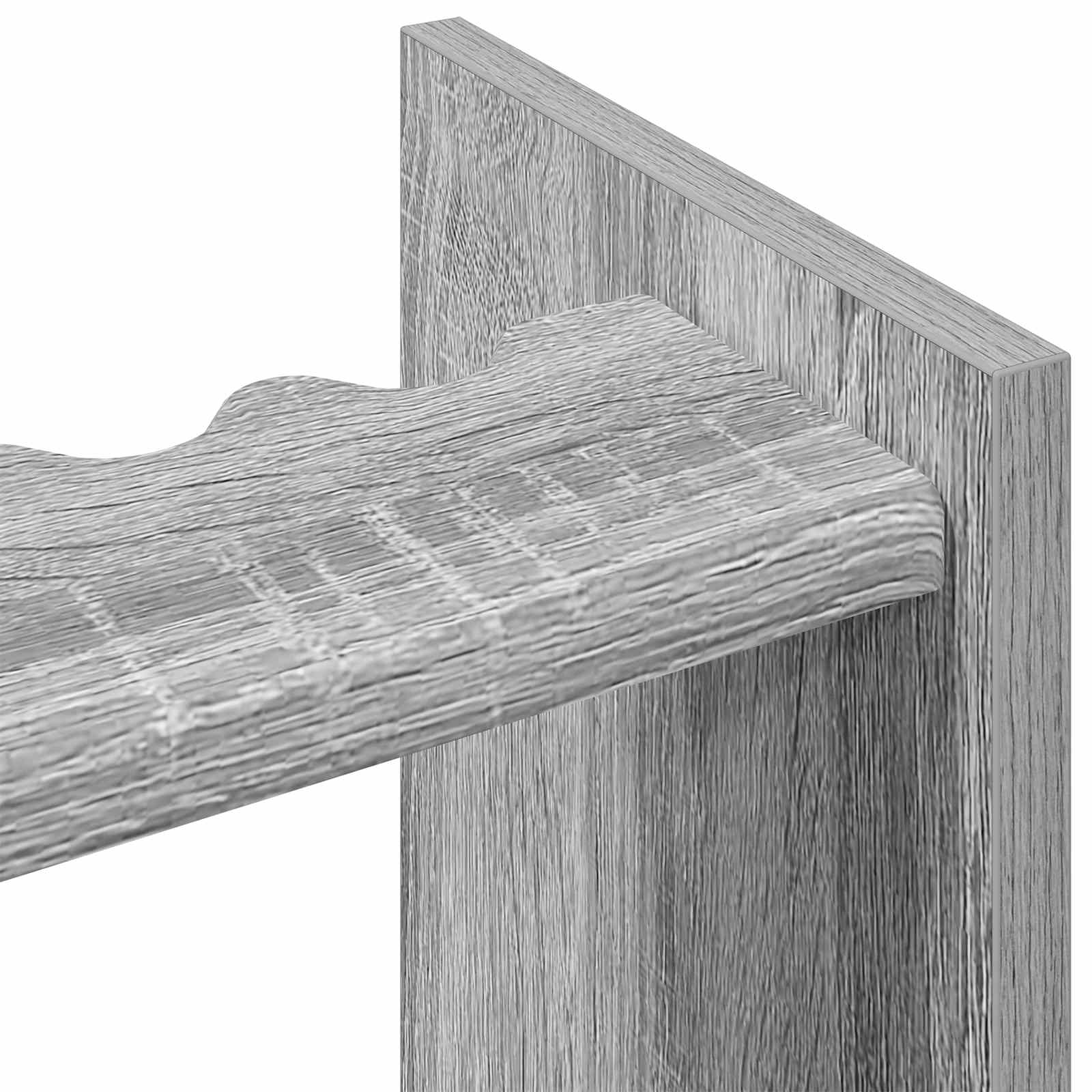Billardqueue-Ständer Holzwerkstoff 60 x 20 x 57 cm Weiß