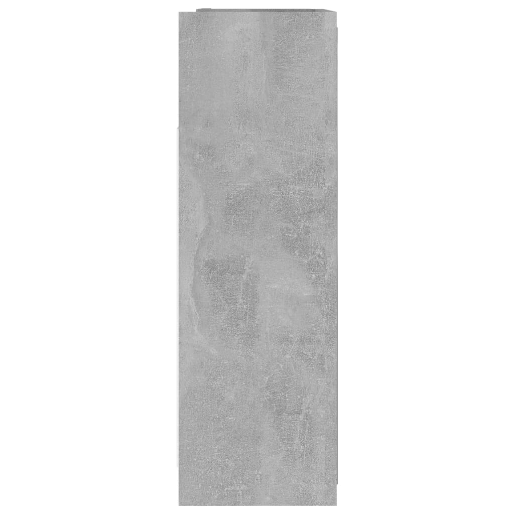 Bad-Spiegelschrank Weiß 62,5x20,5x64 cm Holzwerkstoff