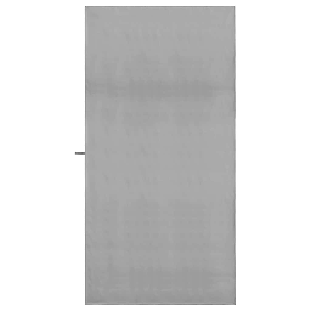 Sporthandtücher 2 pcs Schwarz 50 x 30 cm Polyester und Polyamid