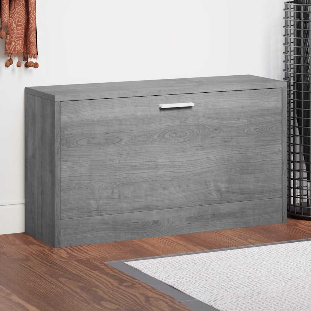 Schuhbank Eiche 80x24x45 cm