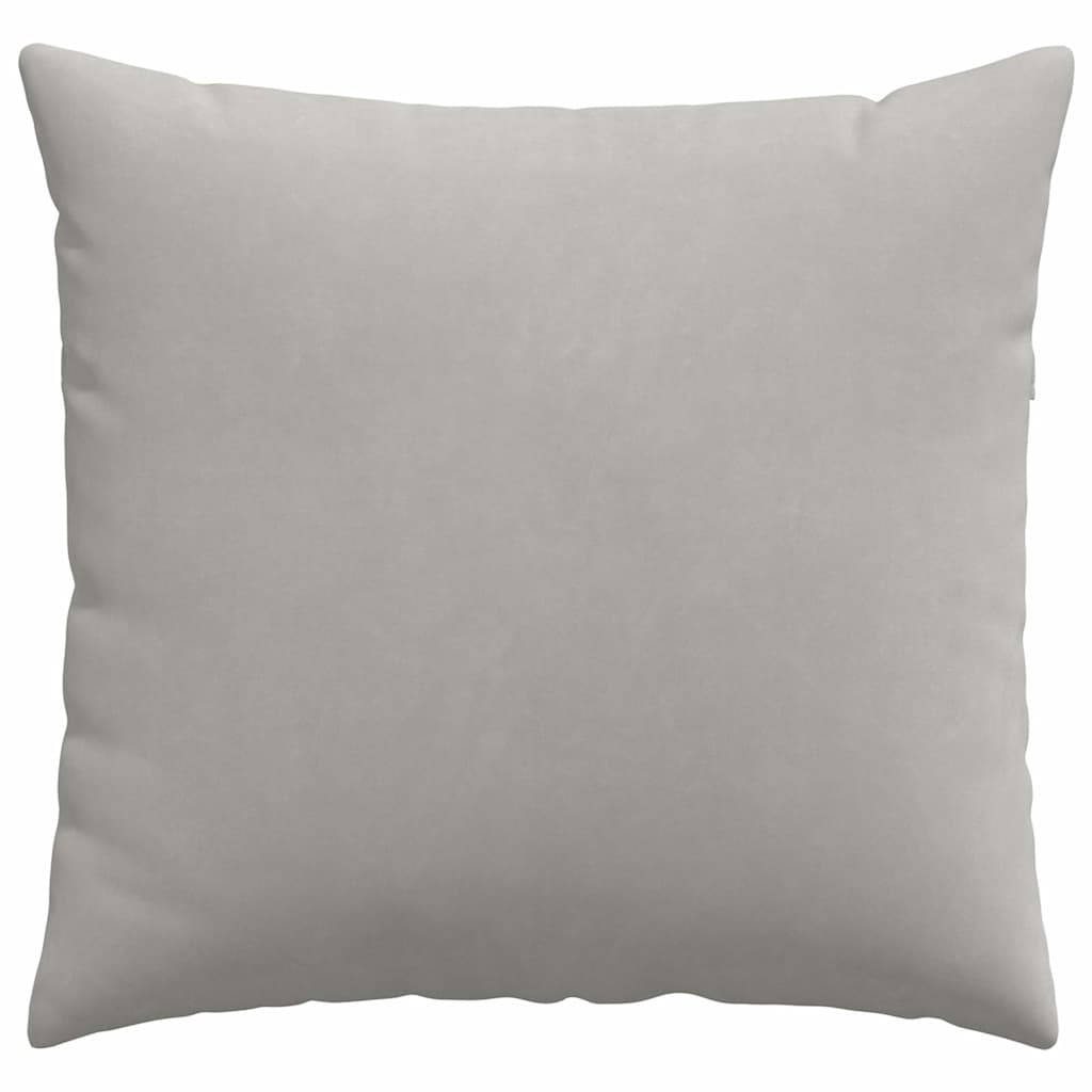 Sofakissen 2 Stück Taupe 50 x 30 cm Stoff