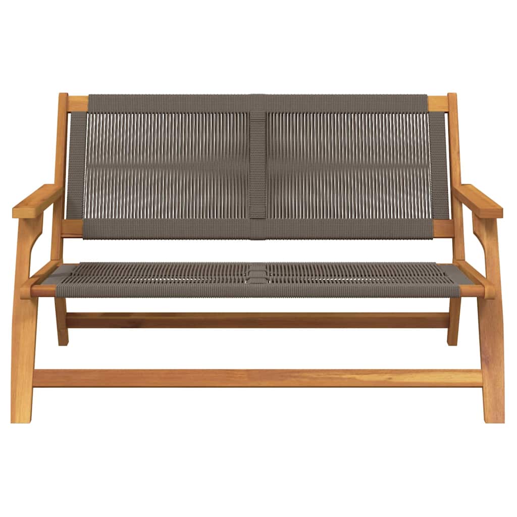 gartenmöbel Schwarz 122 x 78 x 73 cm Massivholz Akazie