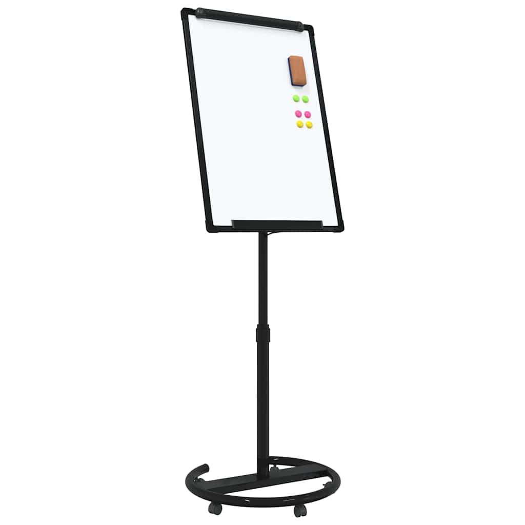 Magnetisches Whiteboard Grau und Weiß 62 x 62,5 x 197 cm EPS