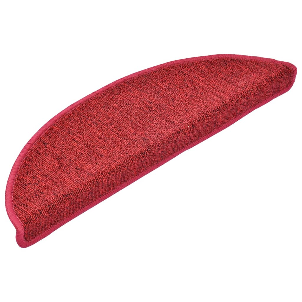 Stufenmatten 15 Stk. 56x17x3 cm Anthrazit Halbrund