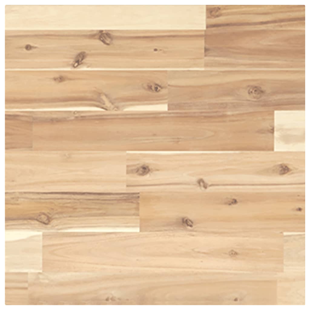 Tischplatte Rund Ø40x2 cm Massivholz Akazie
