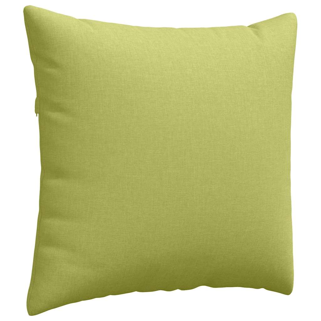 Sofakissen 2 pcs Hellgrau 50 x 30 cm Stoff