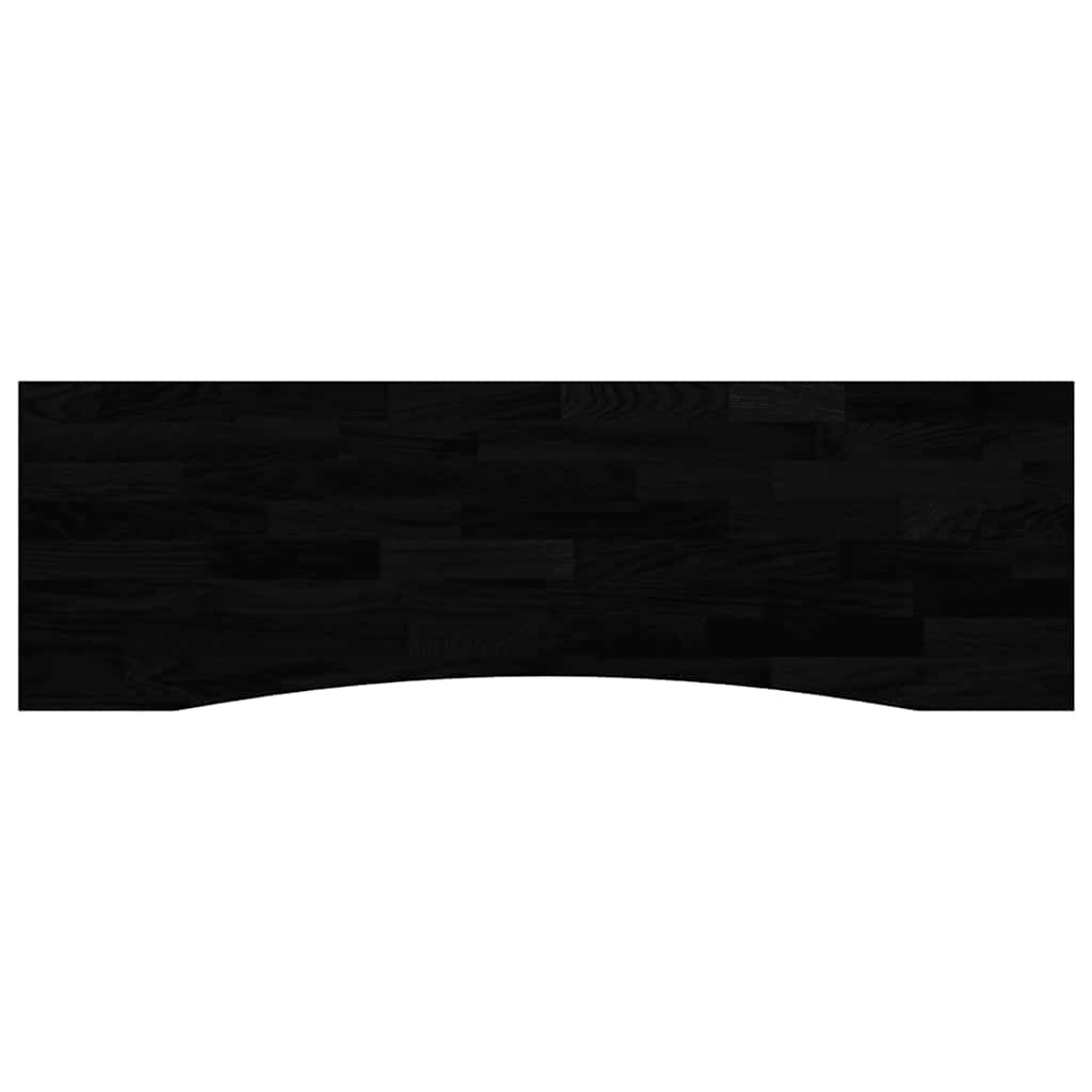Schreibtischplatte Unbehandelt 80x50x2,5 cm Massivholz Eiche