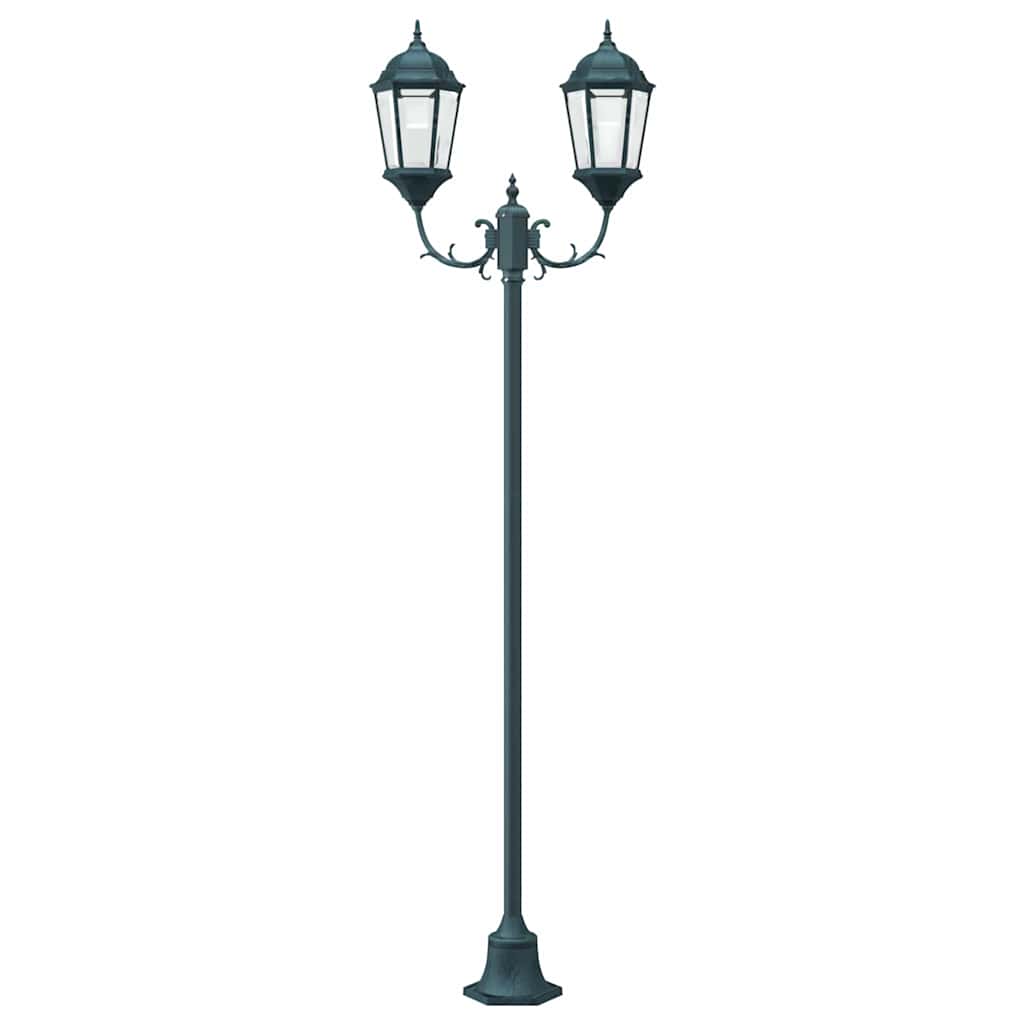 Garten-Licht Vintage gebürstetes Grün 57 x 49 x 241 cm