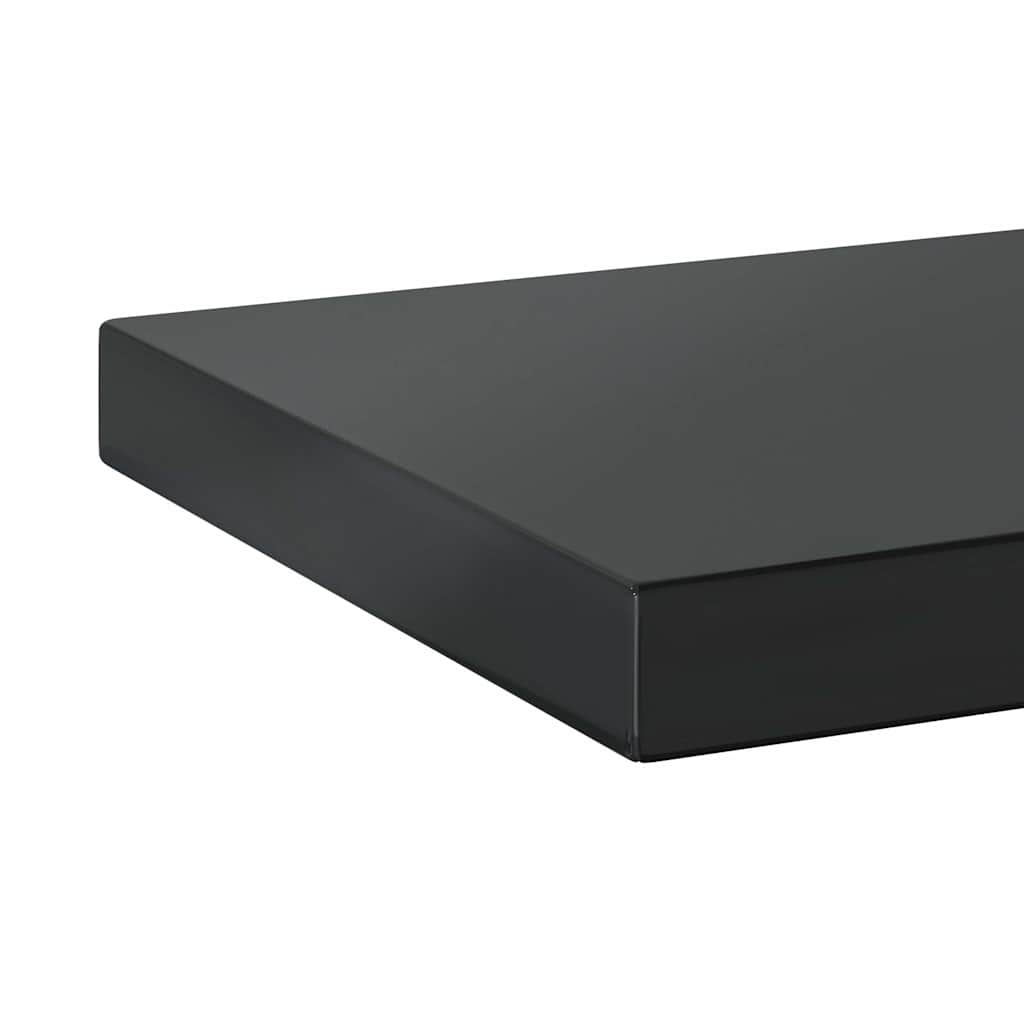 Wandregale 2 Stk. 100x40 cm Silbern Edelstahl
